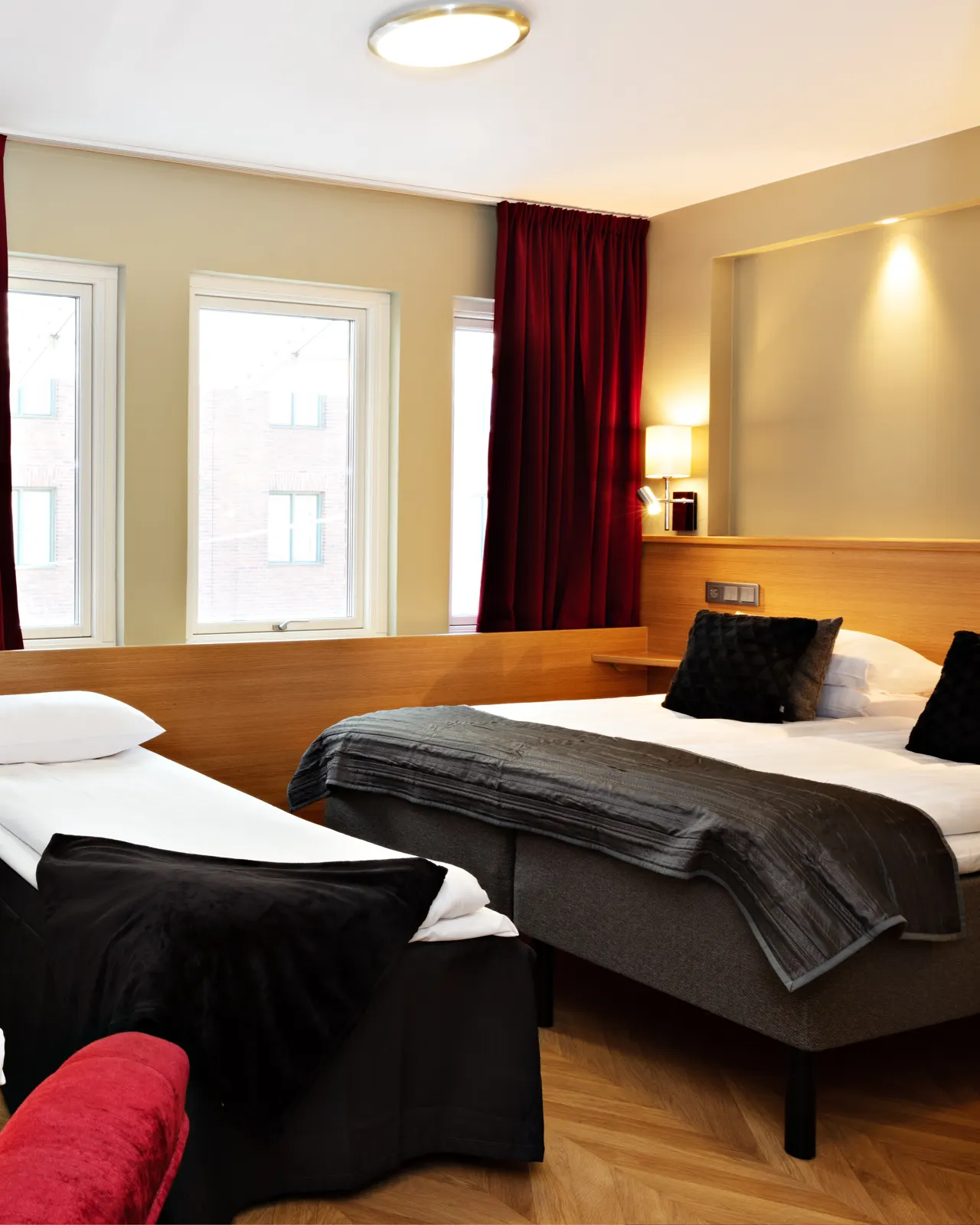 Familjerum på Hotel Arena